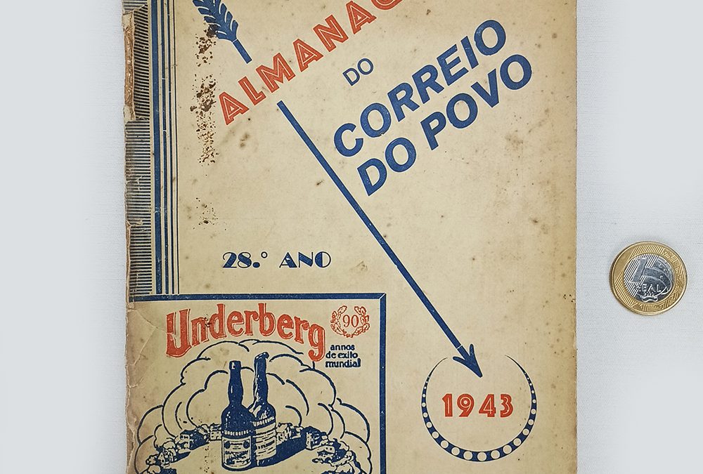 DI 68 – Almanaque do Correio do Povo antigo datado de 1943 – edição 28