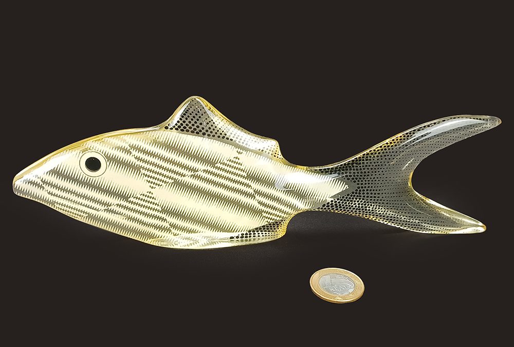 ES 03 – Escultura antiga de peixe – Abraham Palatnik